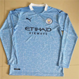 20-21 Manchester City home Long sleeve Thailand Quality