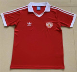 1980 Manchester United home Retro Jersey Thailand Quality