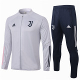 20-21 Juventus FC (grey) Jacket Sweater tracksuit set