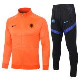 20-21 Netherlands (orange) Jacket Sweater tracksuit set