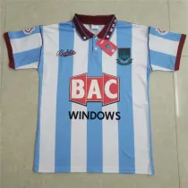 91-92 West Ham United Away Retro Jersey Thailand Quality