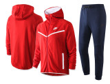 20-21 Nike (Red) Jacket and cap set training suit Thailand Quality