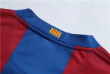Long sleeve 07-08 FC Barcelona  home Retro Jersey Thailand Quality