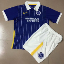 20-21 Brighton Hove Albion home Set.Jersey & Short High Quality