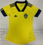 2021 Sweden home Women Jersey Thailand Quality