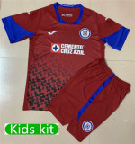 Kids kit 20-21 Cruz Azul Third Away Thailand Quality