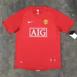 07-08 Manchester United home Retro Jersey Thailand Quality