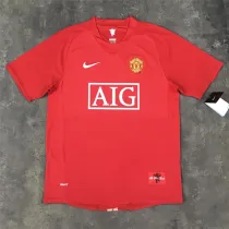 07-08 Manchester United home Retro Jersey Thailand Quality