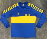 Long sleeve 1981 CA Boca Juniors home Retro Version Thailand Quality