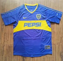2003 CA Boca Juniors home Retro Version Thailand Quality
