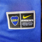 Long sleeve 2003 CA Boca Juniors home Retro Version Thailand Quality