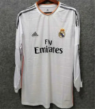 Long sleeve 13-14 Real Madrid home Retro Jersey Thailand Quality