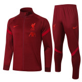 20-21 Liverpool (Red) Jacket Adult Sweater tracksuit set