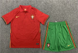 2021 Portugal home Adult Jersey & Short Set Quality