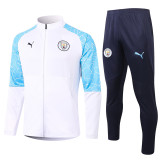 20-21 Manchester City (White) Jacket Adult Sweater tracksuit set