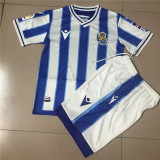 20-21 Real Sociedad home Set.Jersey & Short High Quality
