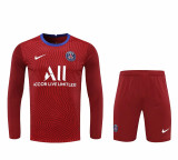 Long sleeve 20-21 Paris Saint-Germain (Goalkeeper) Set.Jersey & Short High Quality