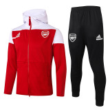 20-21 Arsenal (Red) Jacket and cap set training suit Thailand Qualit