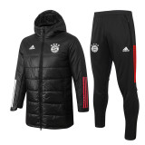 20-21 Bayern München (black) Jcotton-padded clothes Soccer Jacket