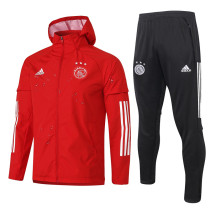 20-21 Ajax (Red) Windbreaker Soccer Jacket  Training Suit
