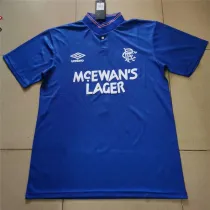 87-90 Rangers home Retro Jersey Thailand Quality