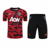 20-21 Manchester United (Training clothes) Set.Jersey & Short High Quality