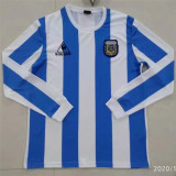 Long sleeve 1986 Argentina home Retro Jersey Thailand Quality