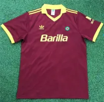 91-92 AS Roma home Retro Jersey Thailand Quality
