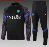 Young 20-21 Netherlands (black) Sweater tracksuit set