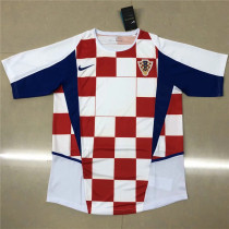 2002 Croatia home FIFA World Cup Retro Jersey Thailand Quality