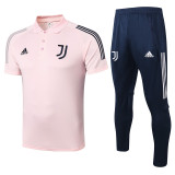 20-21 Juventus FC (Pink) Polo Jersey Thailand Quality seit