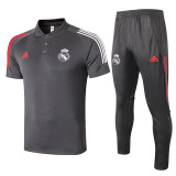 20-21 Real Madrid (darkgray) Polo Jersey Thailand Quality seit