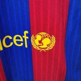 16-17 FC Barcelona home Retro Jersey Thailand Quality