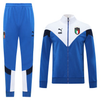20-21 Italy (bright blue) Jacket Adult Sweater tracksuit set