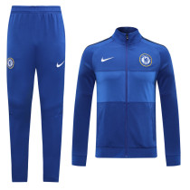 20-21 Chelsea (bright blue) Jacket Adult Sweater tracksuit set