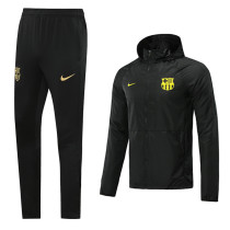 20-21 Barcelona (black) Windbreaker Soccer Jacket  Training Suit