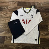 Long sleeve 20-21 Tottenham Hotspur home Set.Jersey & Short High Quality