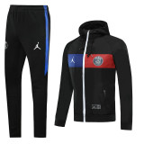 20-21 Paris Saint-Germain (black) Windbreaker Soccer Jacket  Training Suit