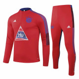 20-21 Bayern München (Red) Adult Sweater tracksuit set