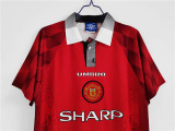 96-97 Manchester United home Retro Jersey Thailand Quality