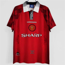 96-97 Manchester United home Retro Jersey Thailand Quality