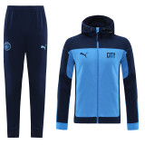 20-21 Manchester City (Borland) Jacket and cap set training suit Thailand Qualit
