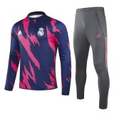 Young 20-21 Real Madrid (Red) Sweater tracksuit set