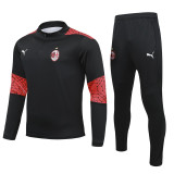 Young 20-21 AC Milan (black) Sweater tracksuit set