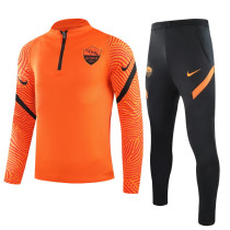 Young 20-21 AS Roma (orange) Sweater tracksuit set