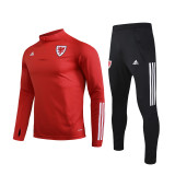 Young 20-21 Wales (Red) Sweater tracksuit set