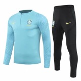 Young 20-21 Brazil (blue) Sweater tracksuit set