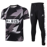 20-21 Paris Saint-Germain (Jordan) black Polo Jersey Thailand Quality suit