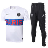 20-21 Paris Saint-Germain (White) Polo Short Training Suit