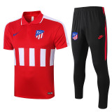 20-21 Atletico Madrid (Red) Polo Jersey Thailand Quality suit